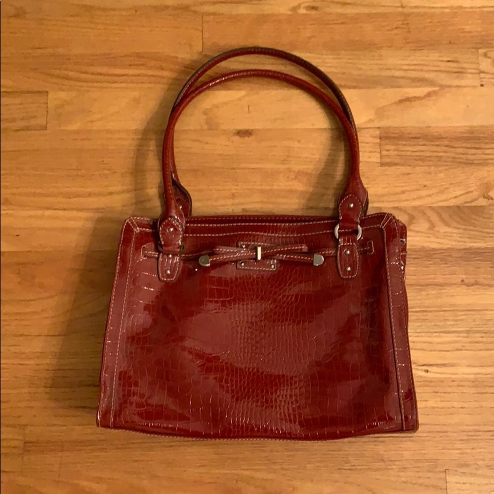 A red Liz Claiborne